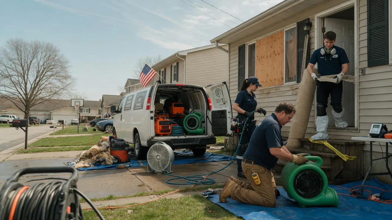 Water Damage Restoration in Colesburg, IA near me